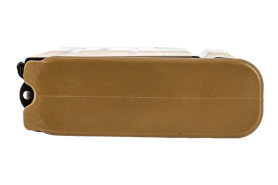 FN SCAR 17 20 round magazine Flat Dark Earth features a polymer base plate